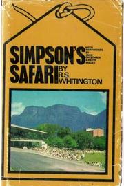 Cover of: Simpson's safari; South African test series 1966-7