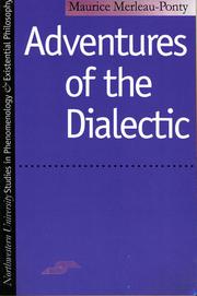 Cover of: Les aventures de la dialectique