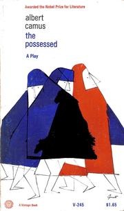 Cover of: The possessed by Albert Camus