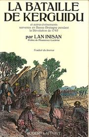 Cover of: La bataille de Kerguidu et autres événements survenus en Basse-Bretagne pendant la Révolution de 1793