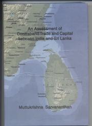 Cover of: An assessment of contraband trade and capital between India and Sri Lanka