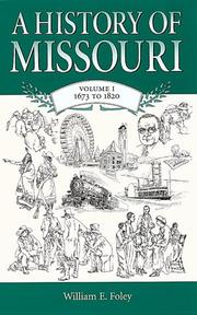 Cover of: A History of Missouri by 