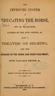 Cover of: The improved system of educating the horse
