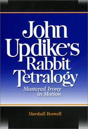 Cover of: John Updike's Rabbit tetralogy: mastered irony in motion