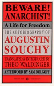 Cover of: Beware! Anarchist! by Augustin Souchy
