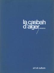 Cover of: La casbah d'Alger