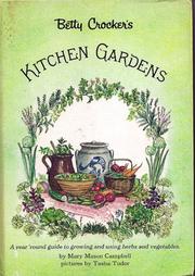 Betty Crocker's Kitchen Gardens by Mary Mason Campbell