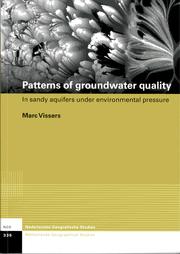 Cover of: Patterns of Groundwater Quality by Marc Vissers