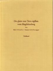 Cover of: Die glatte rote Terra sigillata vom Magdalensberg