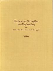 Die glatte rote Terra sigillata vom Magdalensberg by Maria Schindler