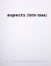 Cover of: aspects (1979-1994); Hara Museum of Contemporary Art, Tokyo: 15th Anniversary of the Hara Museum of Contemporary Art, Toky