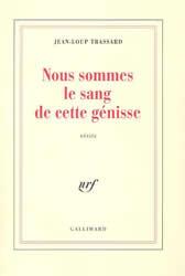 Cover of: Nous sommes le sang de cette génisse: récits