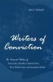 Writers of conviction by Julia Ehrhardt