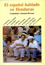 Cover of: El español hablado en Honduras