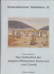 Cover of: Das Gräberfeld der jüngeren römischen Kaiserzeit von Costedt