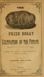 Cover of: The prize essay on the cultivation of the potato. by D. A. Compton