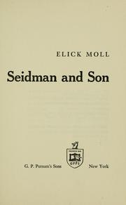 Cover of: Seidman and Son.
