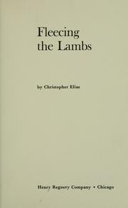 Cover of: Fleecing the lambs