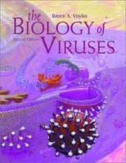 Cover of: The Biology of Viruses by Bruce A. Voyles, Bruce Voyles