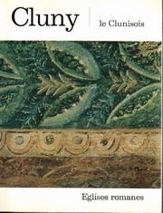 Cover of: Cluny et le Clunisois
