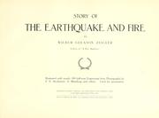 Story of the earthquake and fire by Wilbur Gleason Zeigler