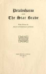 Cover of: Petalesharoo and The Star brave