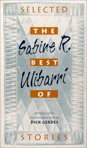 Cover of The best of Sabine R. Ulibarrí