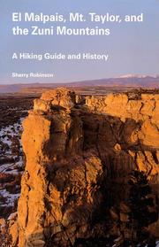Cover of: El Malpais, Mt. Taylor, and the Zuni Mountains: a hiking guide and history