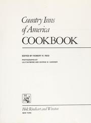 Cover of: The Country inns of America cookbook