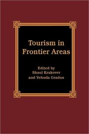 Cover of Tourism in Frontier Areas