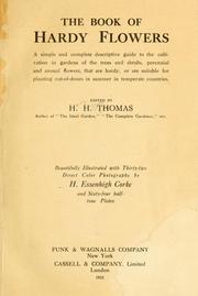 Cover of: The book of hardy flowers by Thomas, H. H.