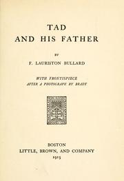 Cover of: Tad and his father