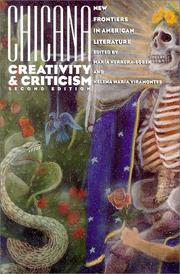 Cover of: Chicana Creativity and Criticism: New Frontiers in American Literature