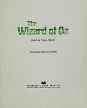 Cover of: WIZARD OF OZ