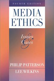 Cover of: Media Ethics by Philip Patterson, Lee C Wilkins