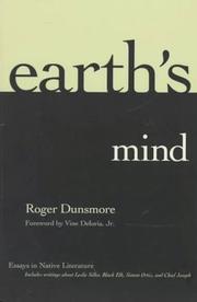 Cover of: Earth's mind: essays in native literature