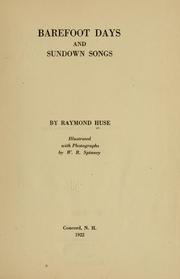 Cover of: Barefoot days and sundown songs