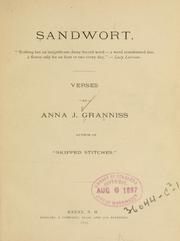 Cover of: Sandwort. by Anna J. Granniss