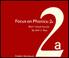 Cover of: Focus on Phonics 2A