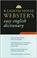 Cover of: Random House Webster's easy English dictionary