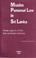 Cover of: Muslim personal law in Sri Lanka