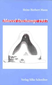 Cover of: Marcel Duchamp, 1917