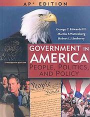 Cover of Government in America