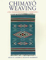 Cover of: Chimayó weaving: the transformation of a tradition