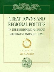 Cover of: Great Towns and Regional Polities | 