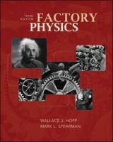 Cover of: Factory physics by Wallace J. Hopp