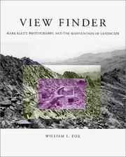 Cover of: View Finder by William L. Fox, William L. Fox