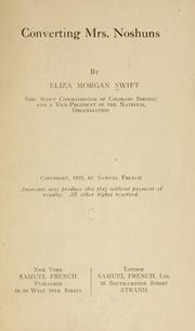 Converting Mrs. Noshuns by Eliza Morgan Swift