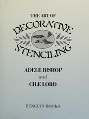 Cover of: The art of decorative stenciling