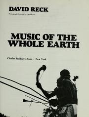 Music of the whole earth by David Benedict Reck